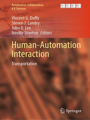 cover image of Human-Automation Interaction